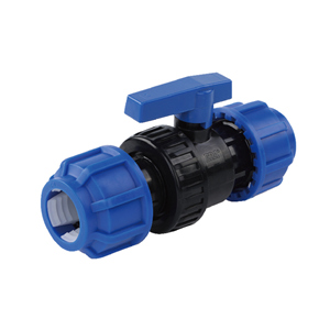Compression valve pe-pe