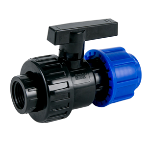 Compression valve pe-female