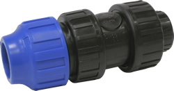 Check valve pe-pp / pvc female to glue